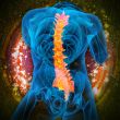 3d render medical illustration of the human spine