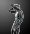 3d render medical illustration of the spleen 