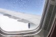 View from plane window