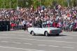 Russian ceremony of the opening military parade