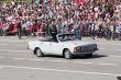Russian ceremony of the opening military parade