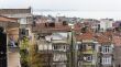 Istanbul, Turkey. A view of houses on the bank of the Bosphorus
