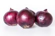 Large bulbs of red onions
