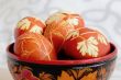 Easter colorful eggs