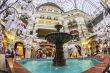 Moscow, Russia,  GUM shop trading floor of by fisheye view