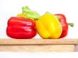 Large paprika of red and yellow color