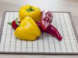 Large paprika of red and yellow color