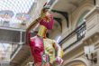 Moscow, GUM historical shop. Exhibition of "Freestyle"