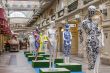 Moscow, GUM historical shop. Exhibition of "Freestyle"
