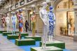 Moscow, GUM historical shop. Exhibition of "Freestyle"