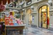 Moscow,  GUM historical shop. Trading floor