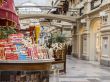 Moscow,  GUM historical shop. Trading floor