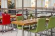 Moscow, GUM. Cafe in a trading floor of the GUM