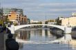 The river embankment Moscow and its reflection
