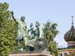Moscow, a monument to Minin and Pozharsky 