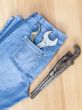 Blue jeans and vintage sanitary tools