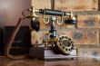 antique analog telephone