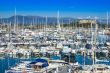 Antibes, France. A view of yachts in city port