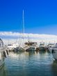 Antibes, France. A view of yachts in city port