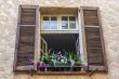 Antibe. Typical architectural details in Provencal style