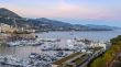 Monaco, port and residential areas