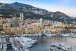 Monaco, port and residential areas