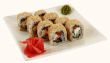 japaneese cuisine meal sushi rolls