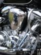 Motorcycle chrome engine design