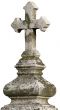 Ancient marble Christian Holy cross
