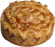 Isolated Ukrainian festive bakery Holiday Bread