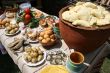 Traditional Ukrainian dinner meals
