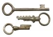 set of ancient metall keys