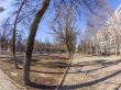 Pushkino, Russia, spring landscape