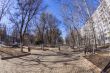Pushkino, Russia, spring landscape