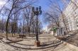 Pushkino, Russia, spring landscape