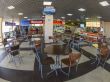 The food court in shopping center