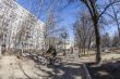 Pushkino, Russia, spring landscape