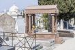 Nice, France. Gravestone monuments on a city cemetery