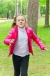Cute running girl