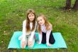 Cute two playing girls