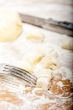 making fresh Italian potato gnocchi