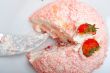 fresh strawberry and whipped cream dessert