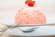 fresh strawberry and whipped cream dessert