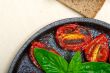 baked cherry tomatoes with basil and thyme