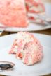fresh strawberry and whipped cream dessert