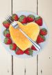 heart cheesecake