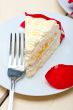 whipped cream mango cake