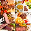 beef dishes collage