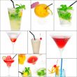 cocktails collage