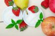 fruits and yogurt 